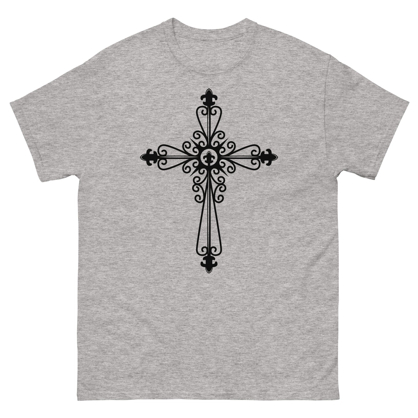 Cross of Devotion (Black design)  - Men's classic tee