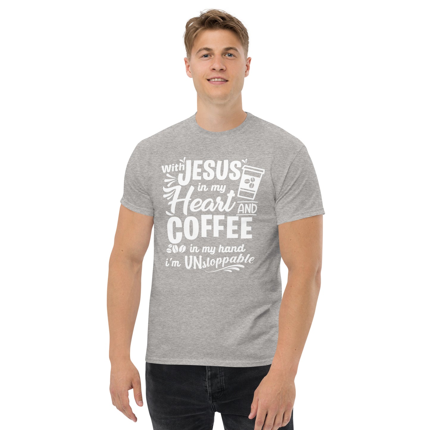 Coffee  (Black design) - Men's classic tee