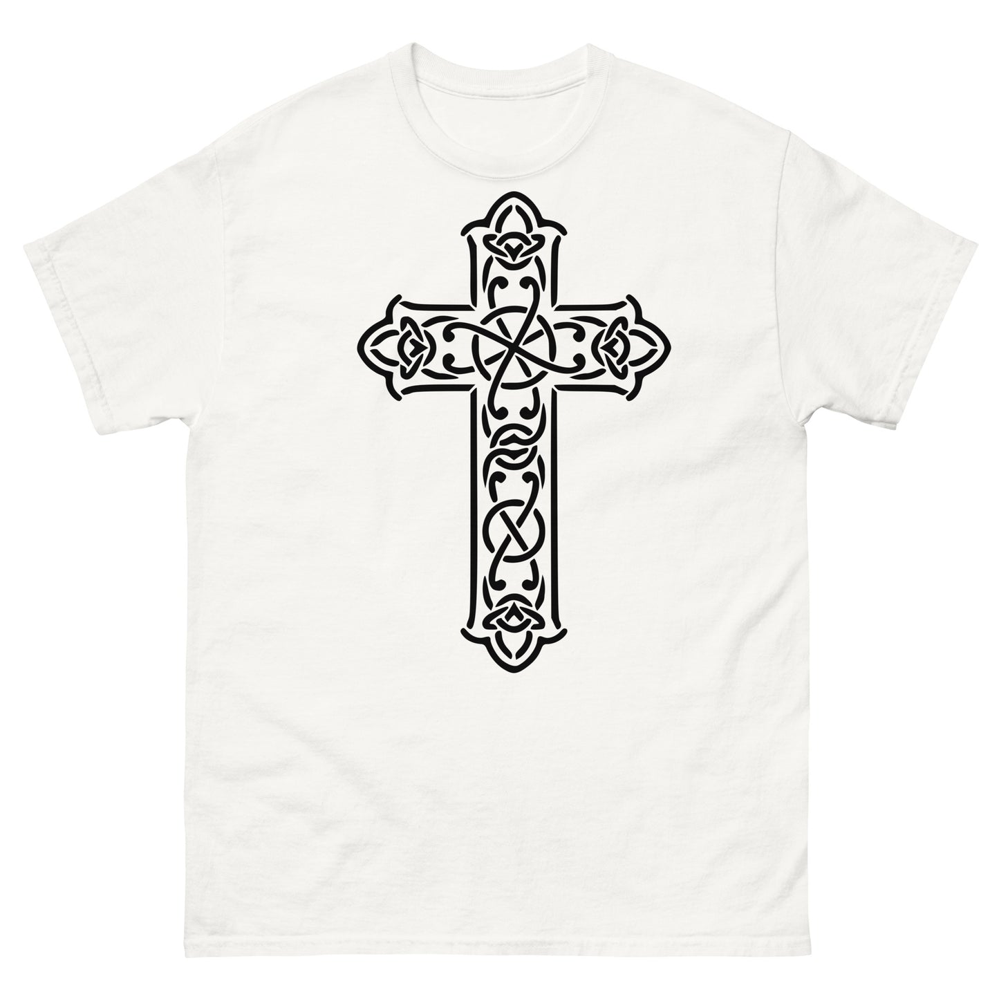 Cross of Faith (Black design) - Men's classic tee