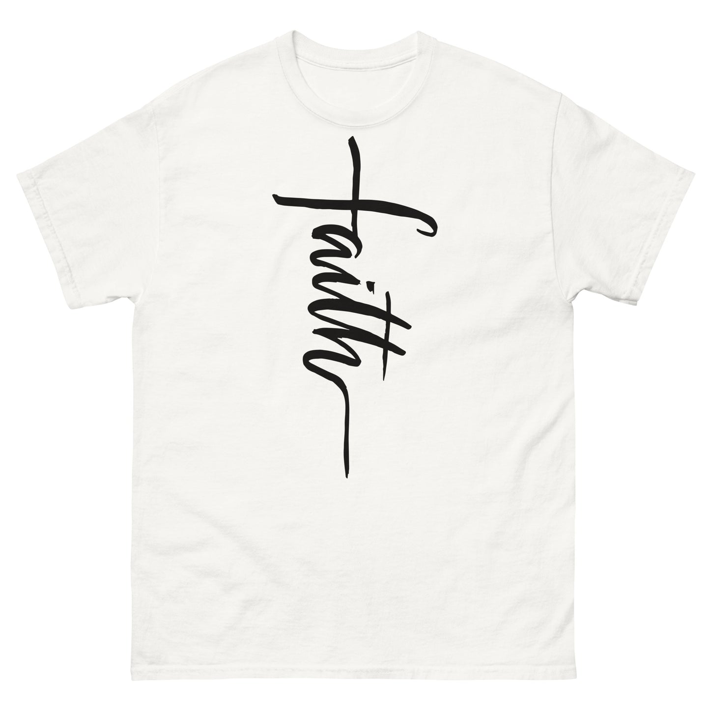 Faith (Black design) - Men's classic tee