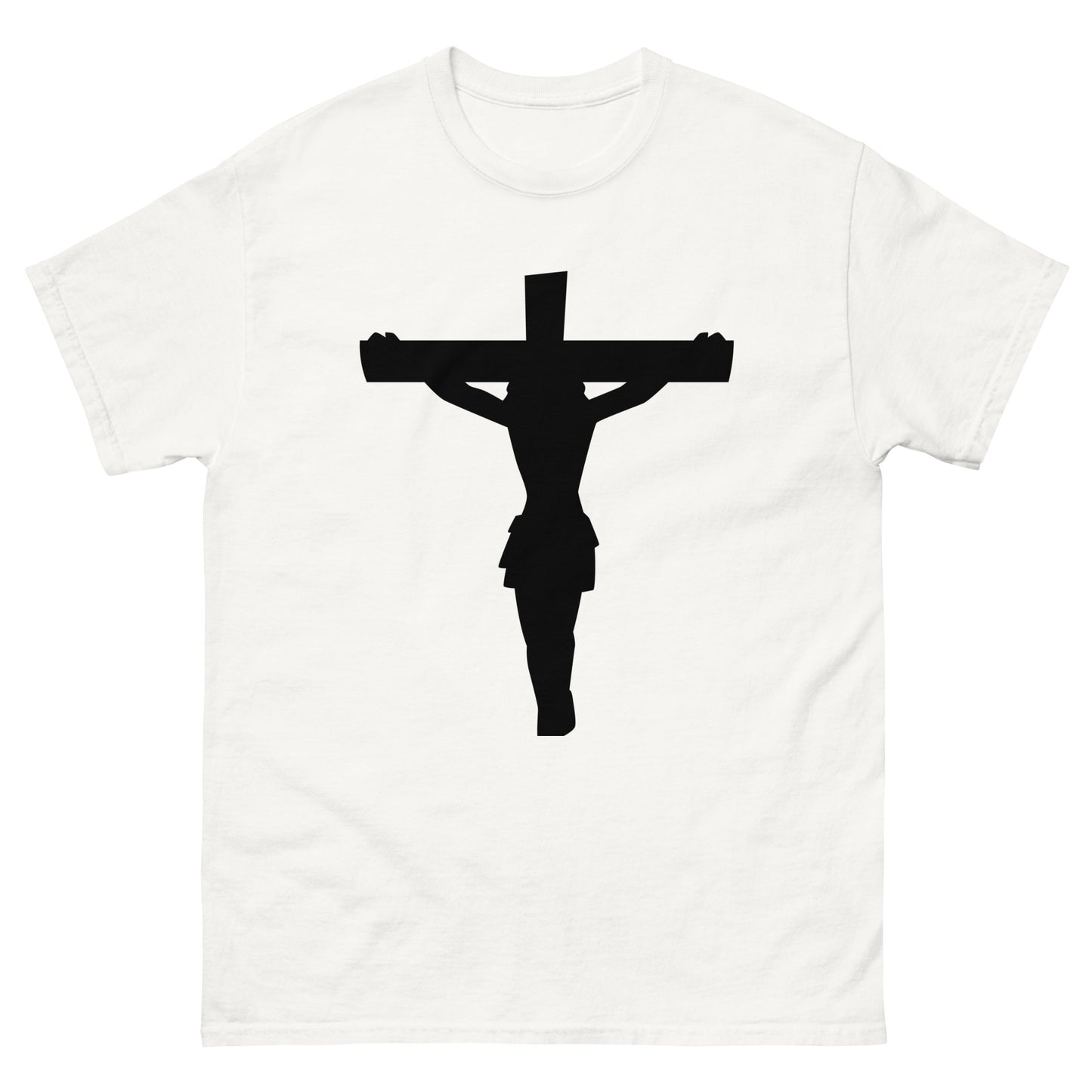 Jesus on the Cross (Black design)- Men's classic tee