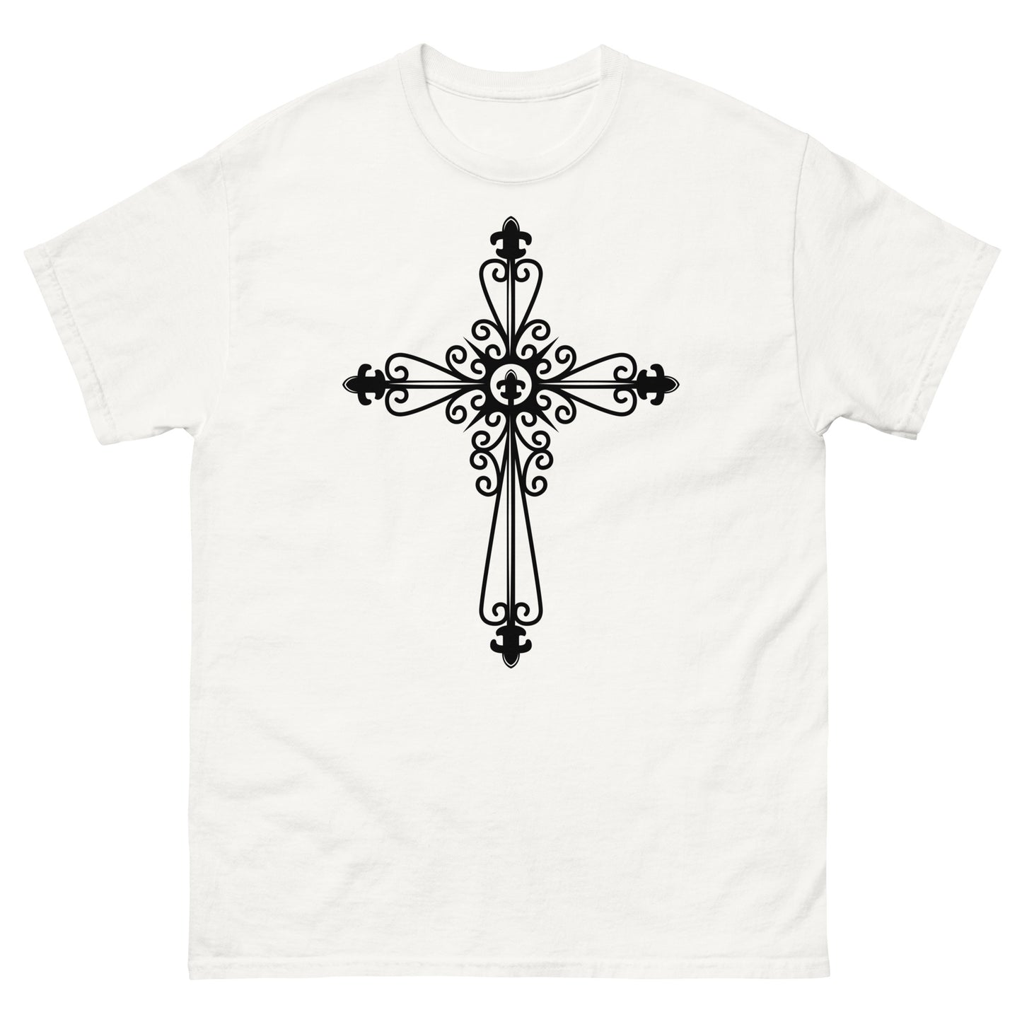 Cross of Devotion (Black design)  - Men's classic tee