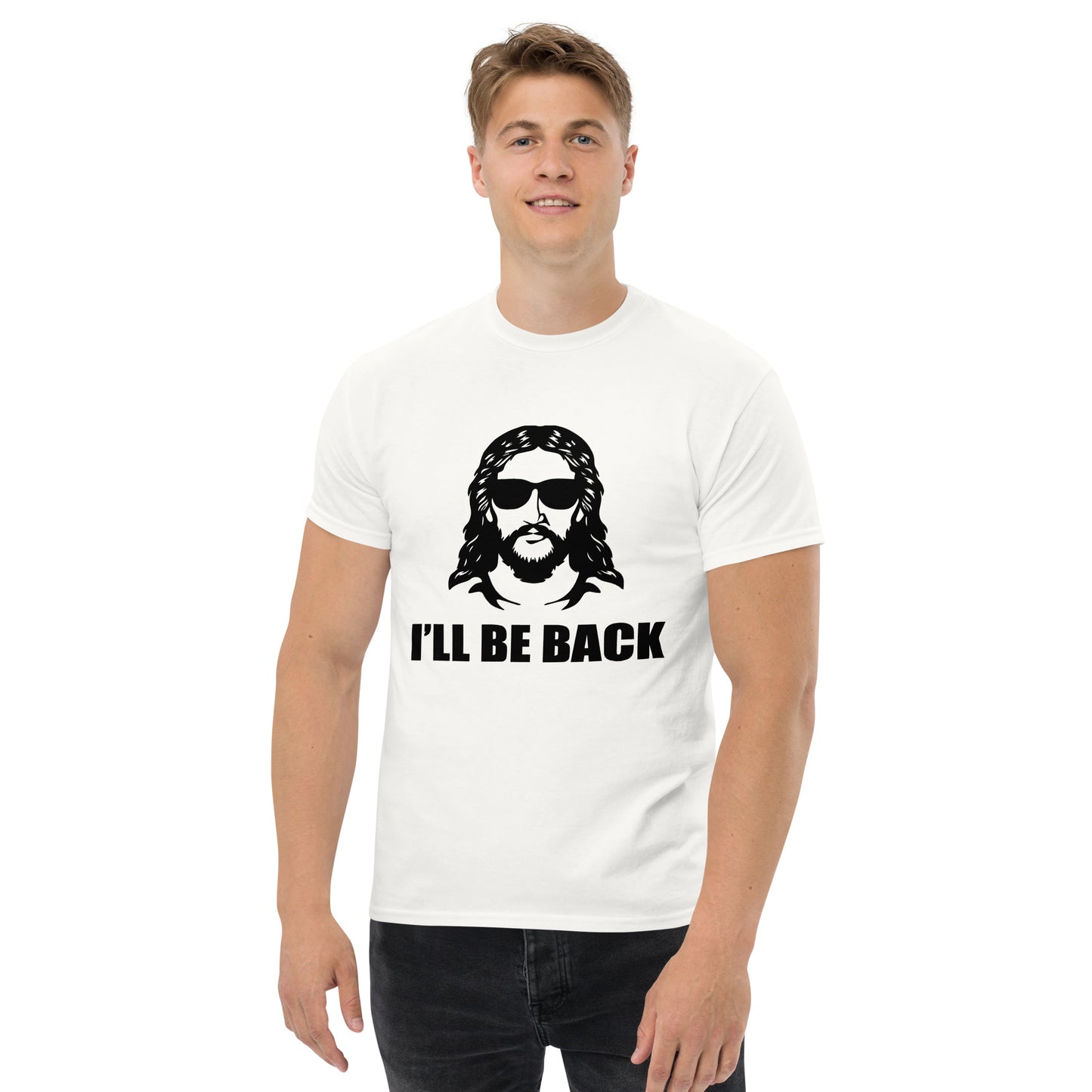 I'll Be Back (Black design) - Men's classic