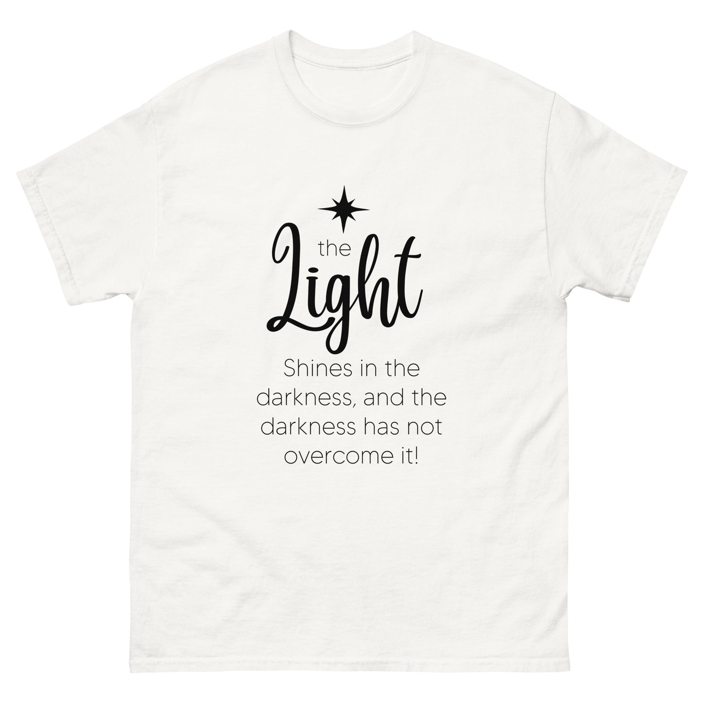 The Light - Men's classic Christmas tee