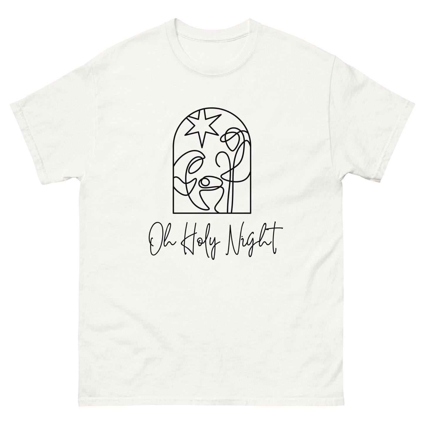 Oh Holy Night - Men's classic Christmas  tee