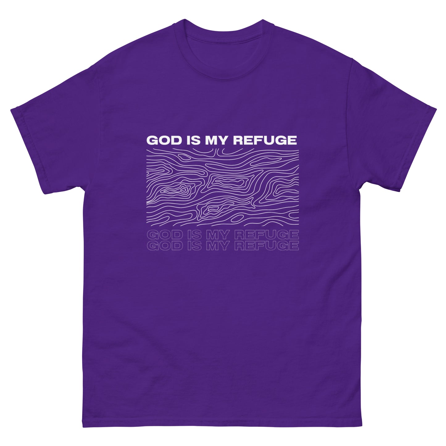 God is My Refuge - Unisex classic tee