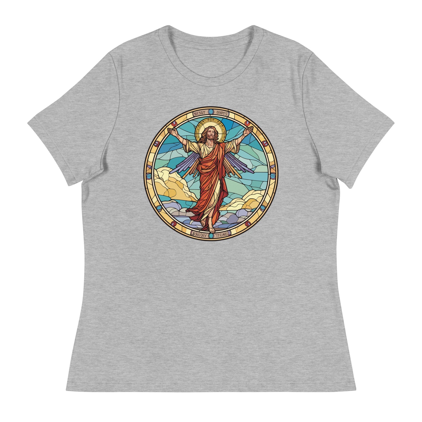 Jesus in the Sky - Women's Relaxed T-Shirt