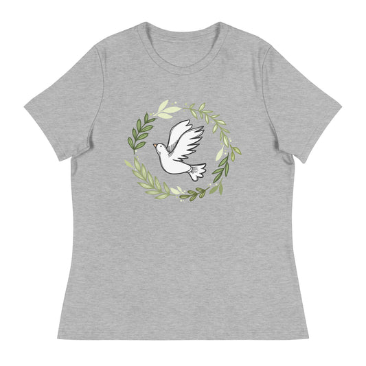 Religious Dove - Women's Relaxed T-Shirt