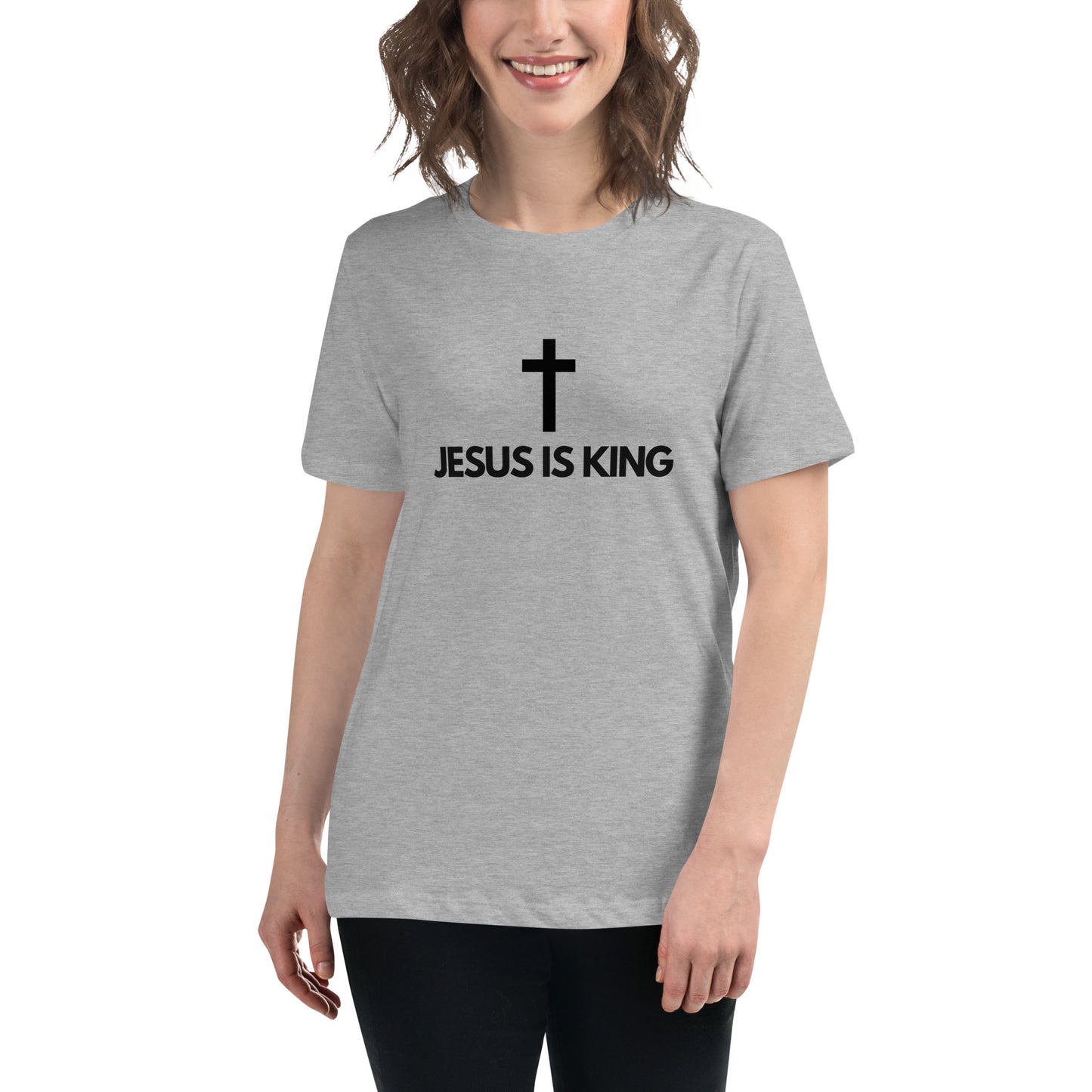 Jesus is a King - Women's Relaxed T-Shirt