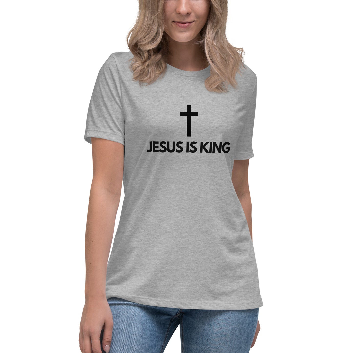 Jesus is a King - Women's Relaxed T-Shirt