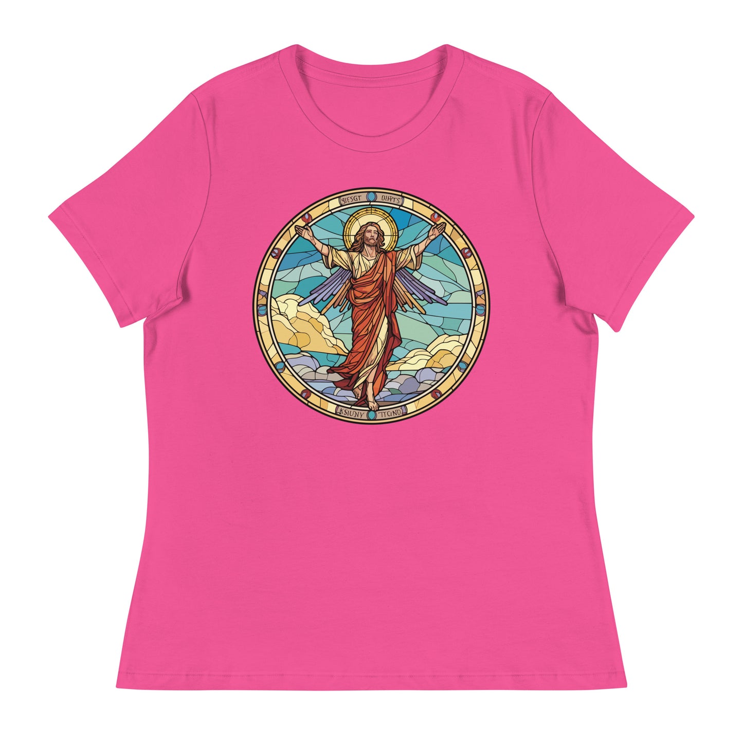 Jesus in the Sky - Women's Relaxed T-Shirt