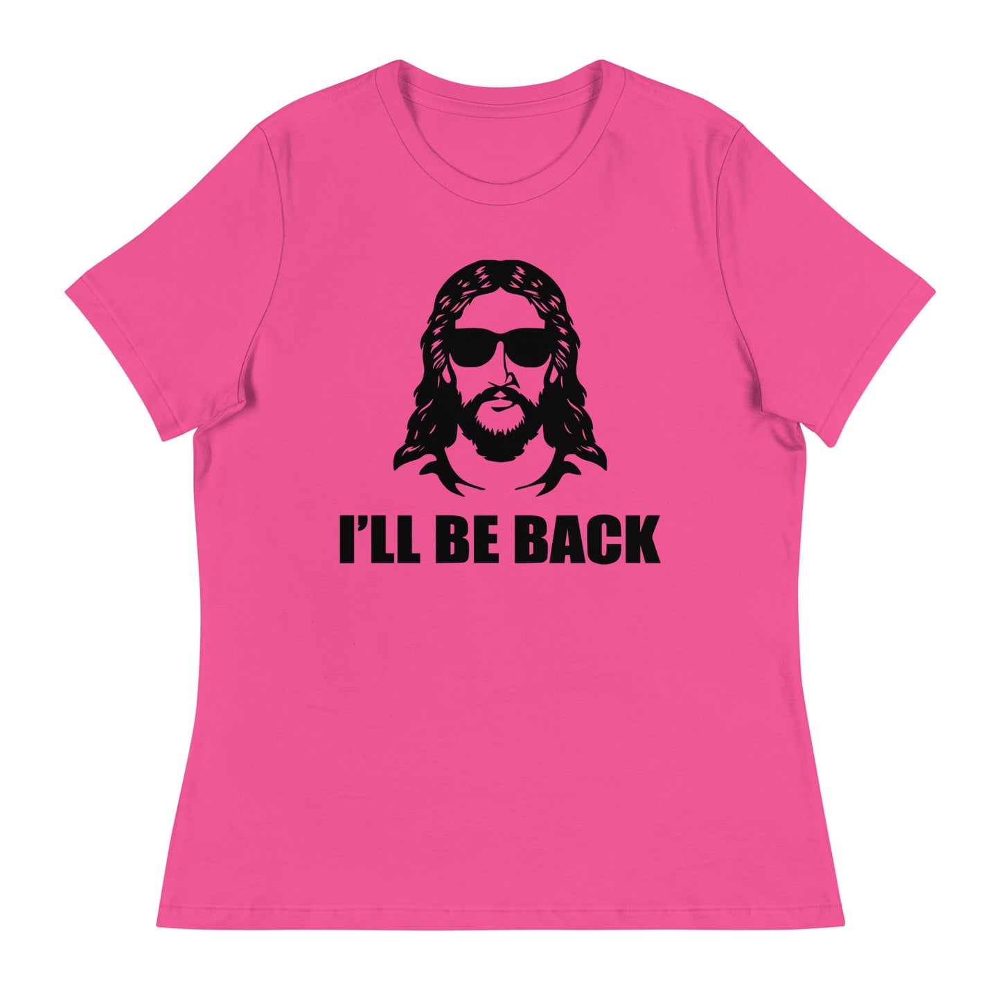 I'll Be Back (Black design) - Women's Relaxed T-Shirt