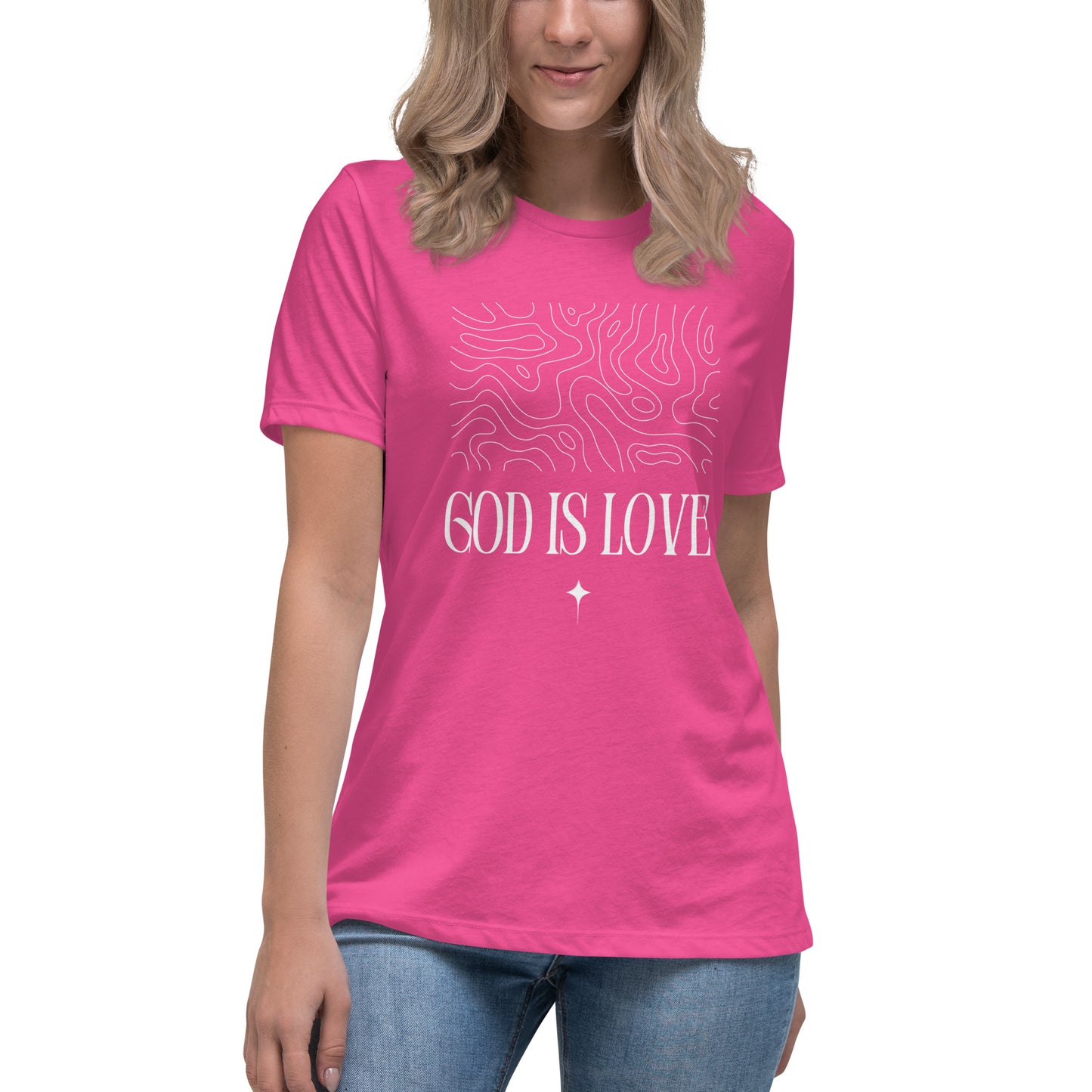 God is love - Women's Relaxed T-Shirt