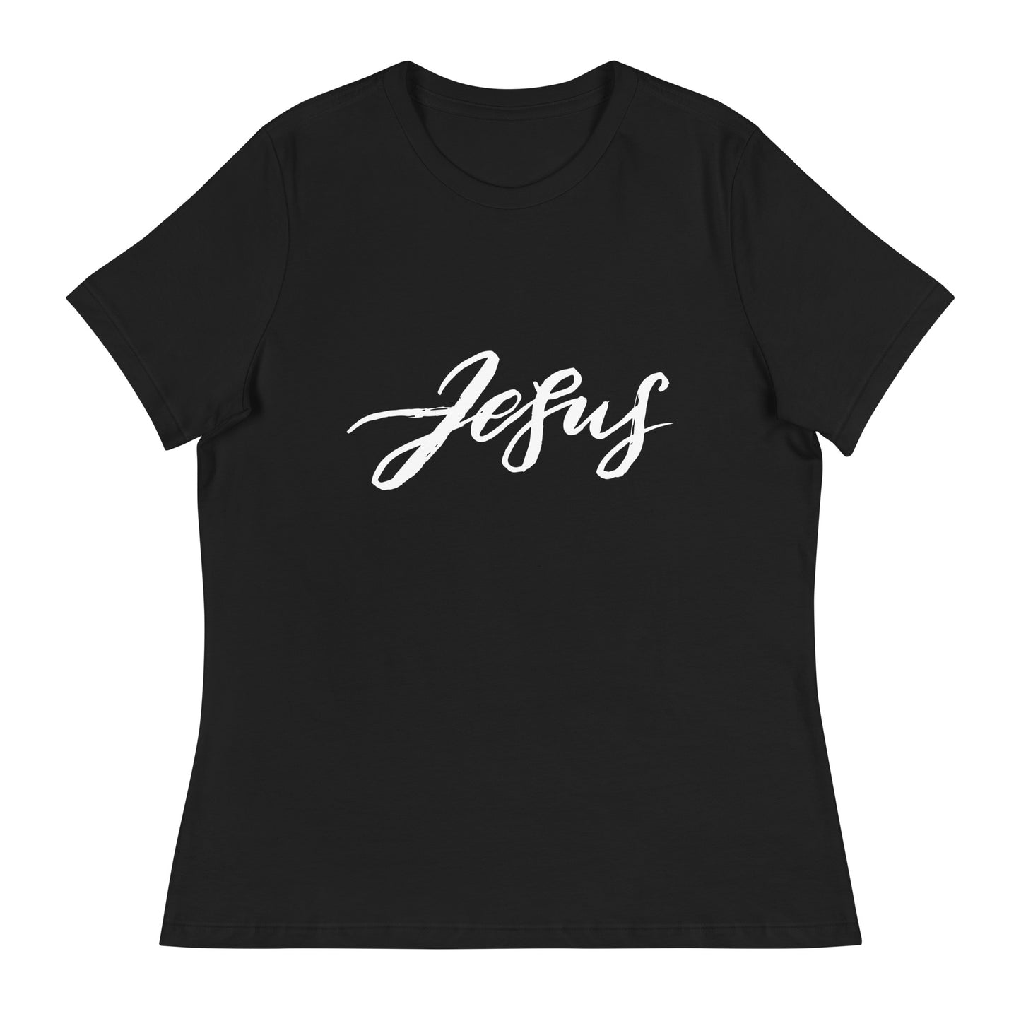 Jesus (White design) - Women's Relaxed T-Shirt