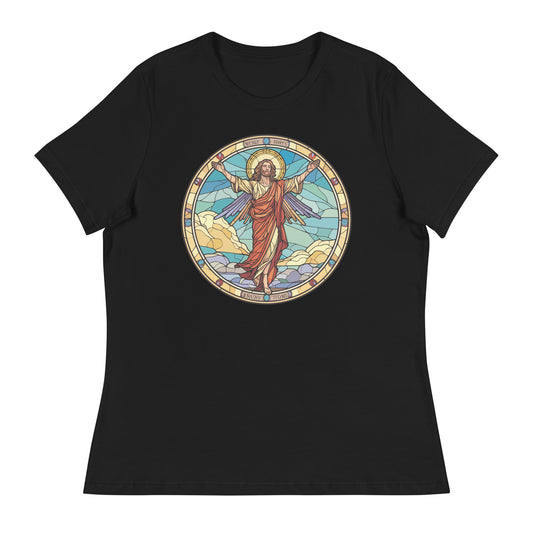 Jesus in the Sky - Women's Relaxed T-Shirt