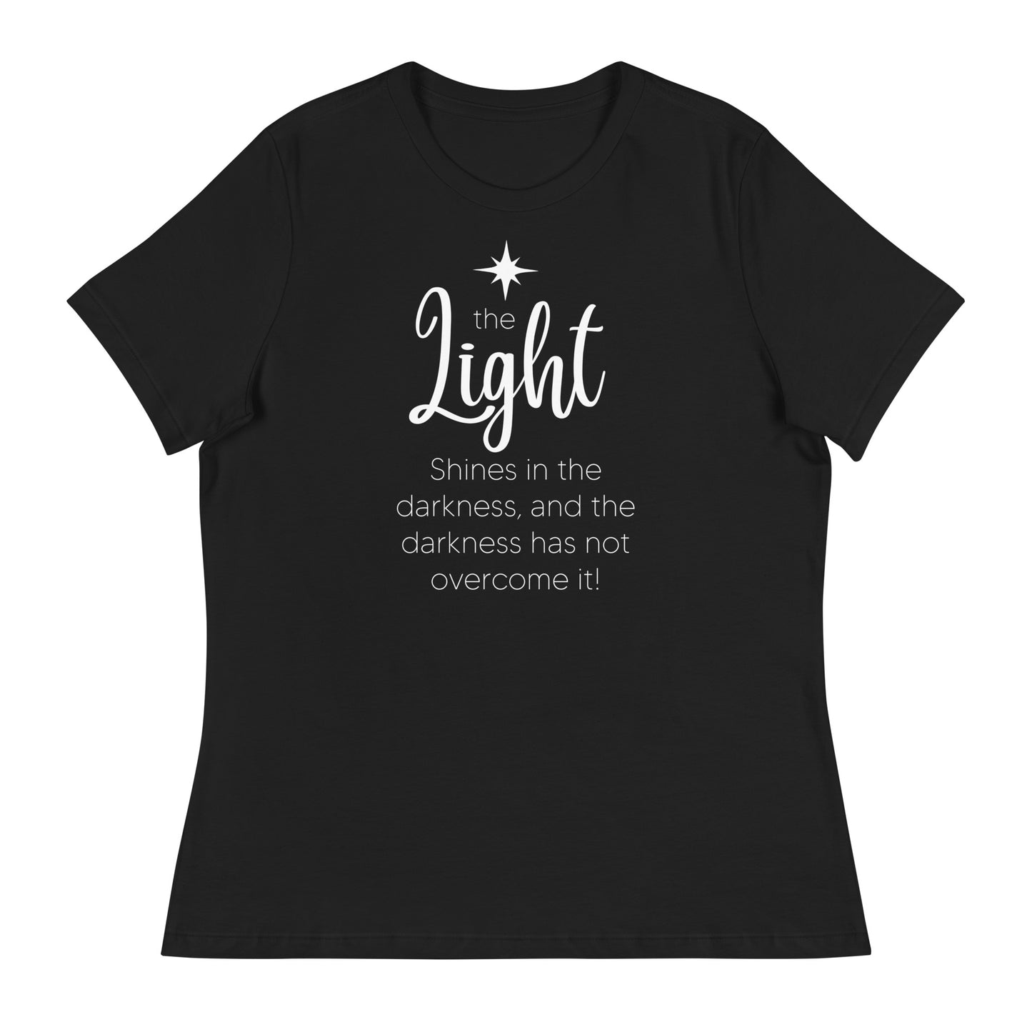 The Light - Women's Relaxed  Christmas T-Shirt