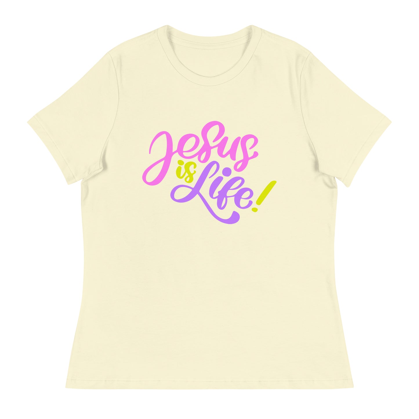 Jesus is Life - Women's Relaxed T-Shirt