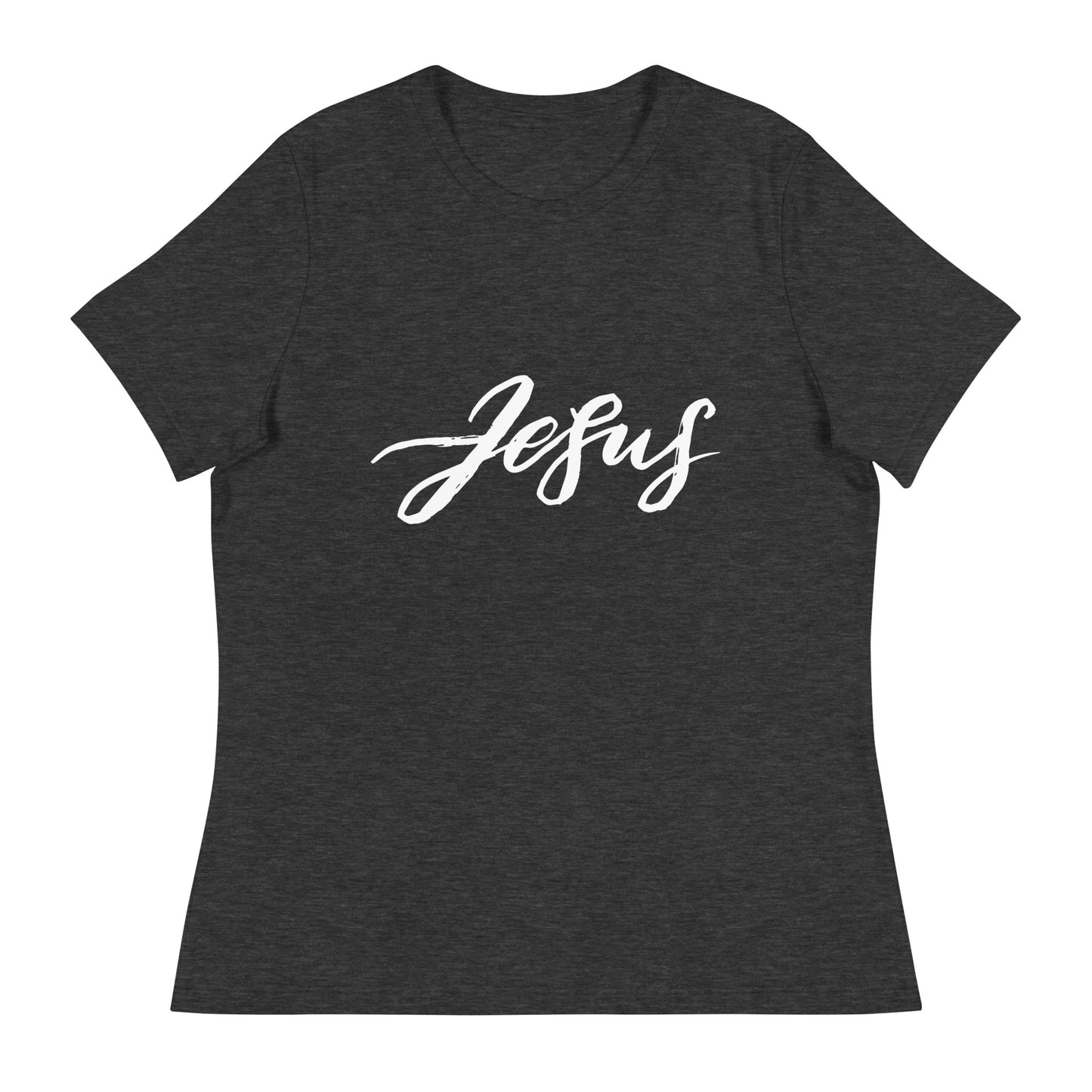 Jesus (White design) - Women's Relaxed T-Shirt