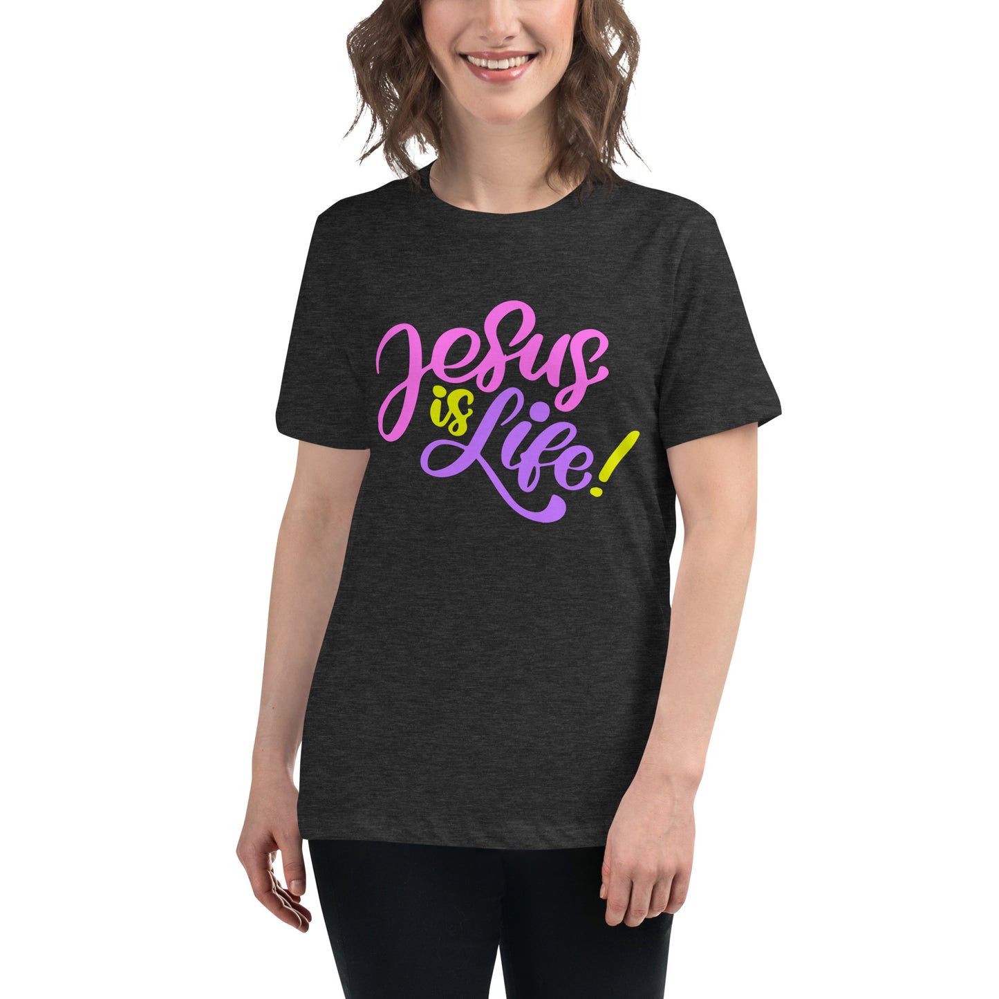 Jesus is Life - Women's Relaxed T-Shirt