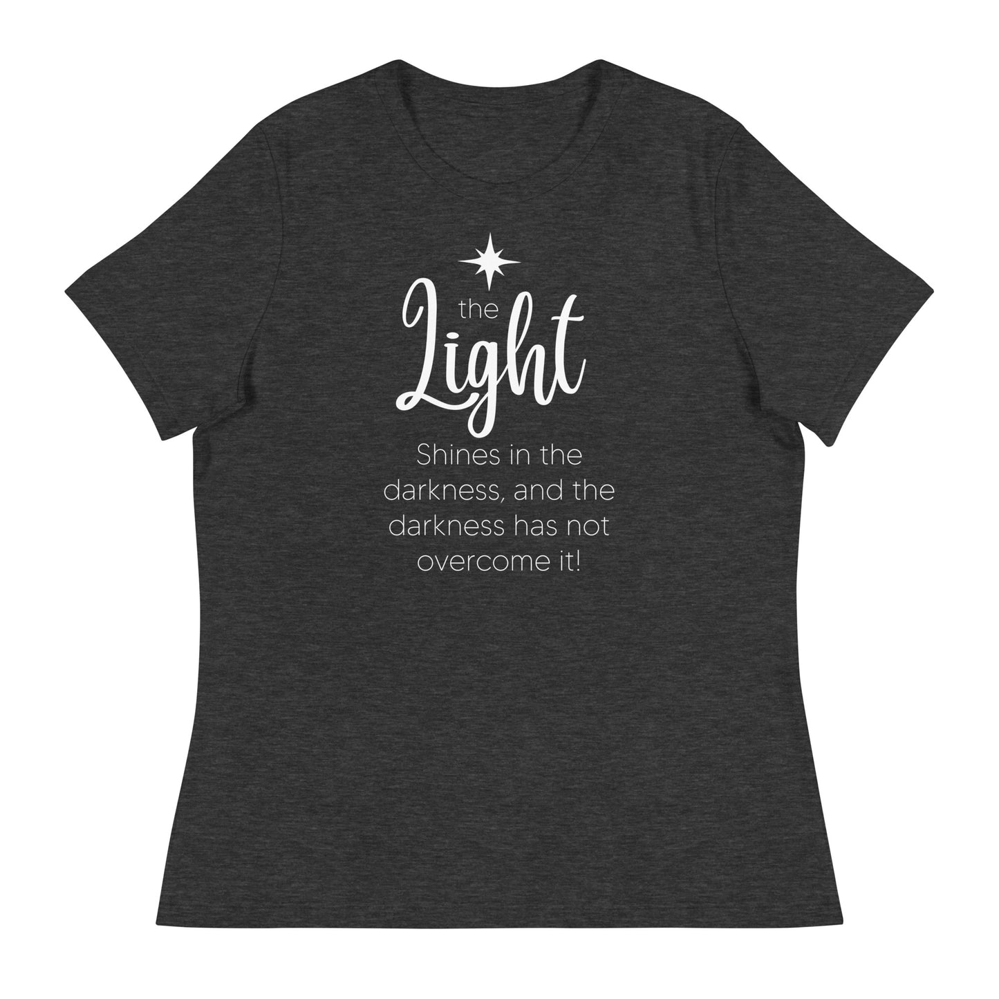 The Light - Women's Relaxed  Christmas T-Shirt