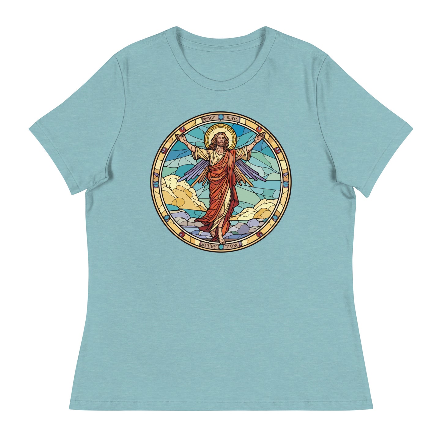 Jesus in the Sky - Women's Relaxed T-Shirt