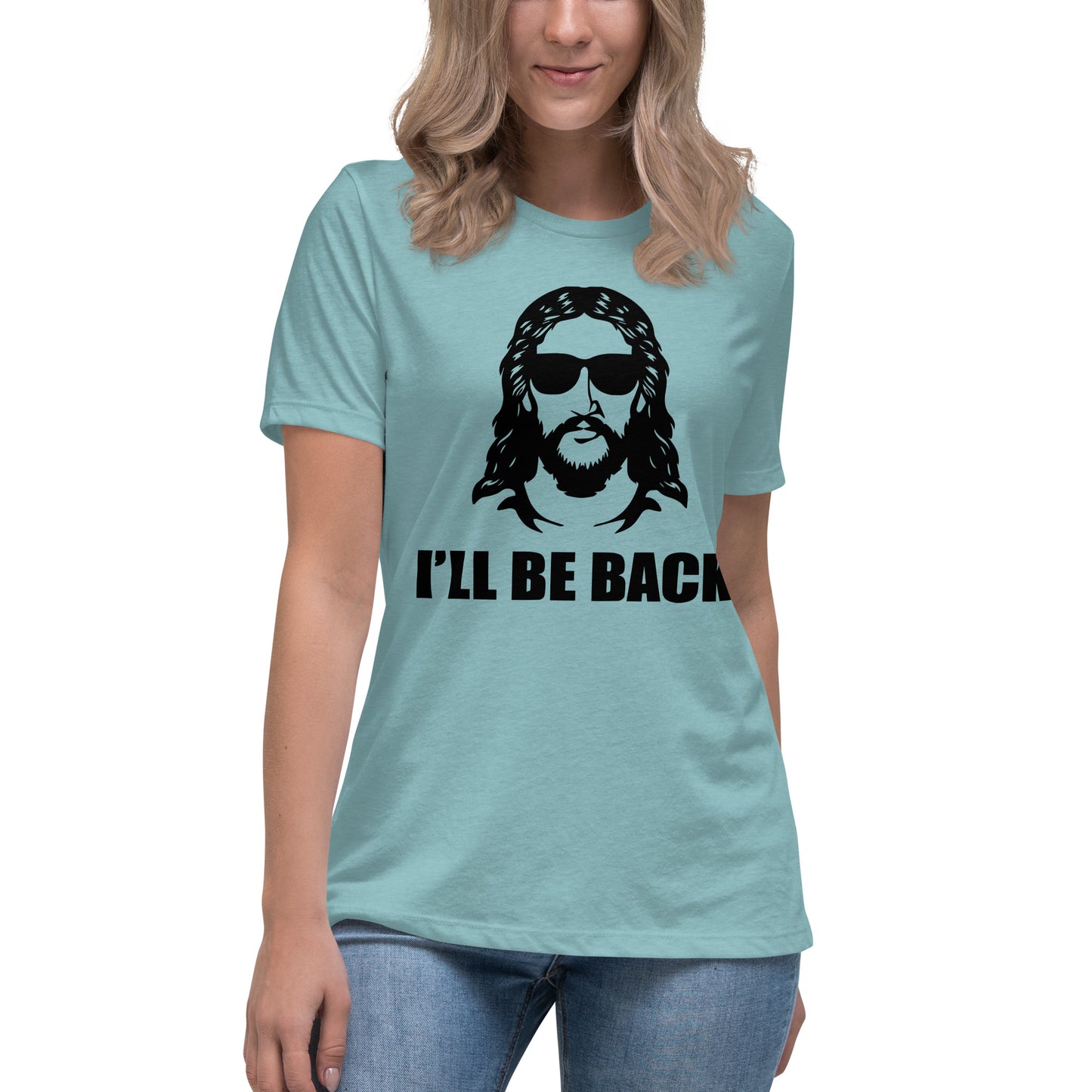 I'll Be Back (Black design) - Women's Relaxed T-Shirt