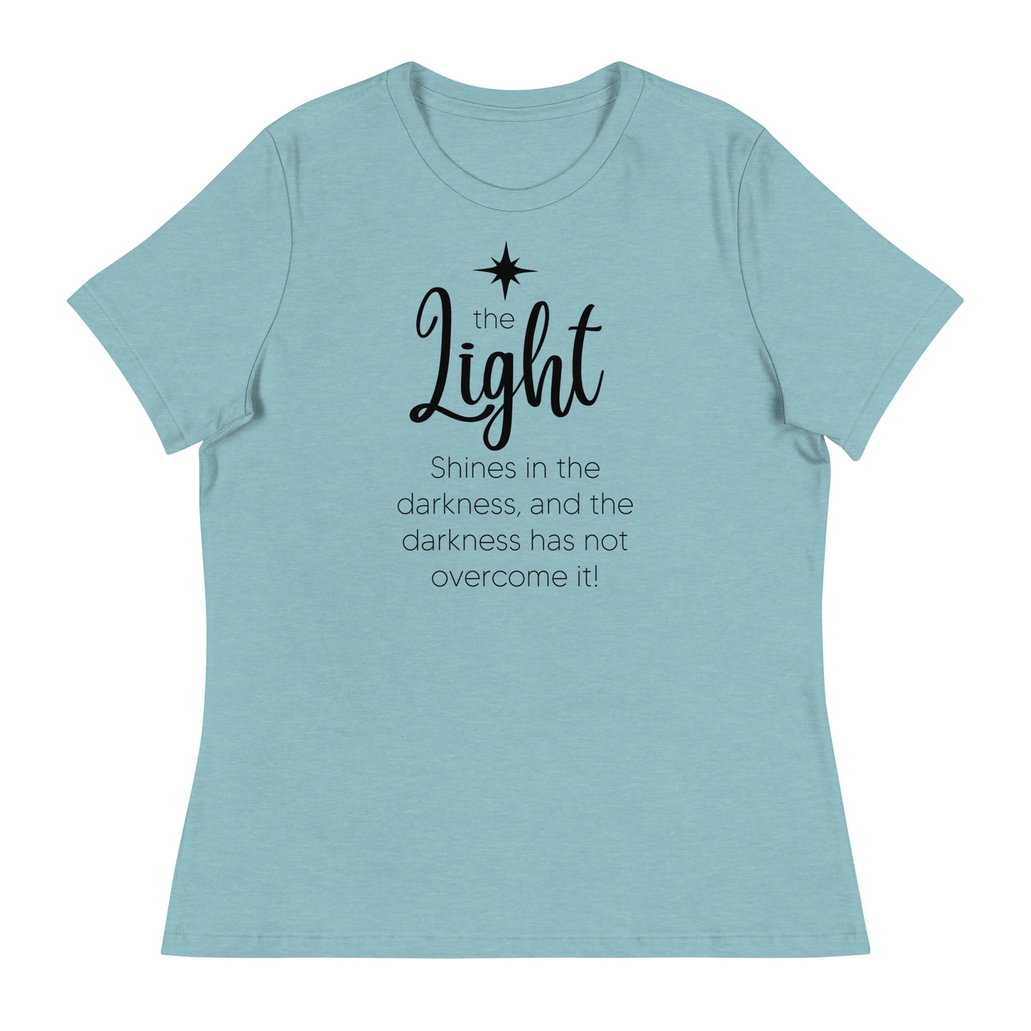 The Light - Women's Relaxed Christmas T-Shirt