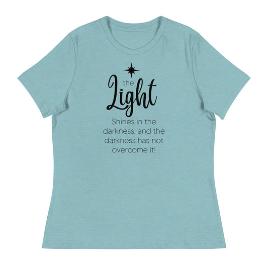 The Light - Women's Relaxed Christmas T-Shirt