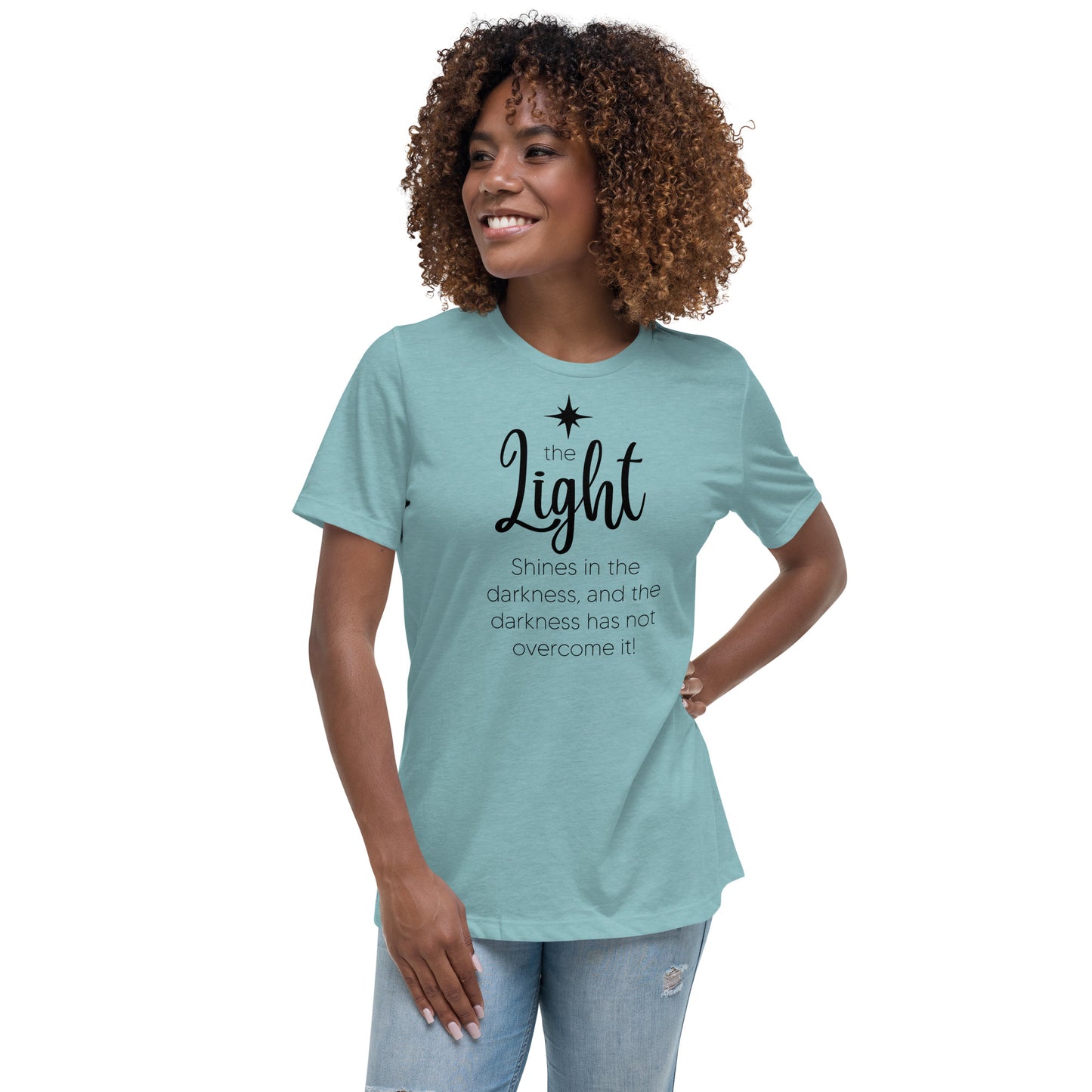 The Light - Women's Relaxed Christmas T-Shirt