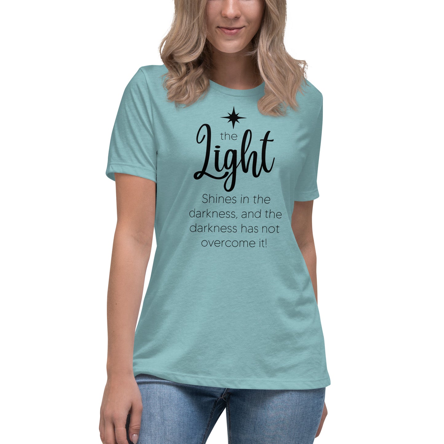 The Light - Women's Relaxed Christmas T-Shirt