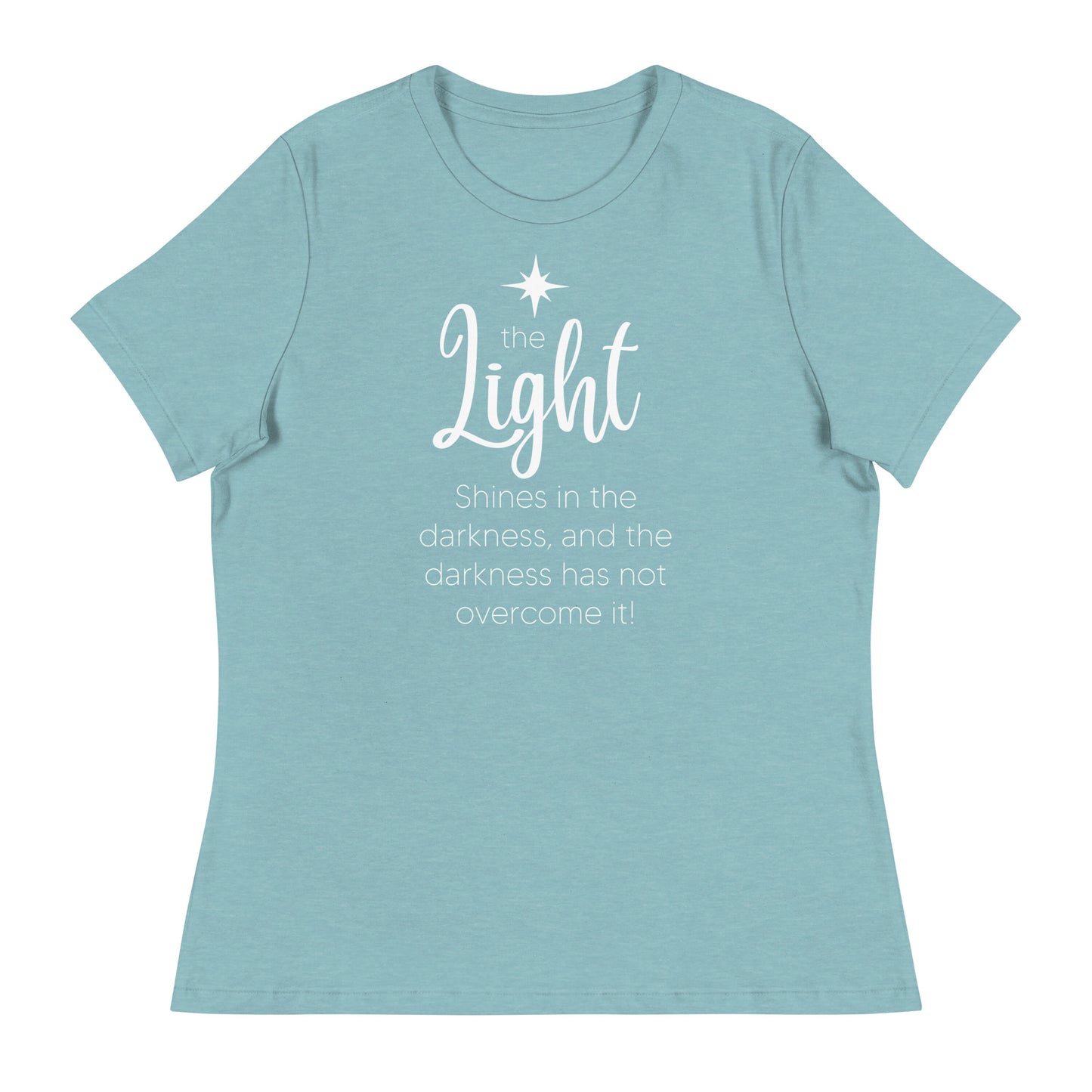 The Light - Women's Relaxed  Christmas T-Shirt