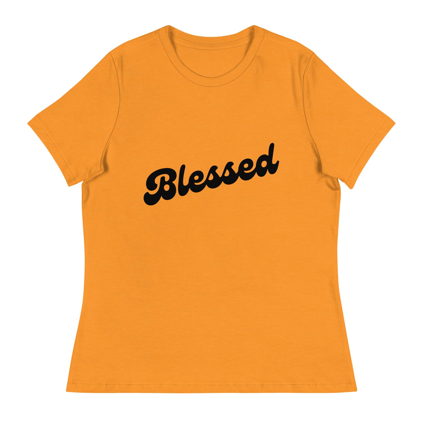 Blessed (Black design) - Women's Relaxed T-Shirt