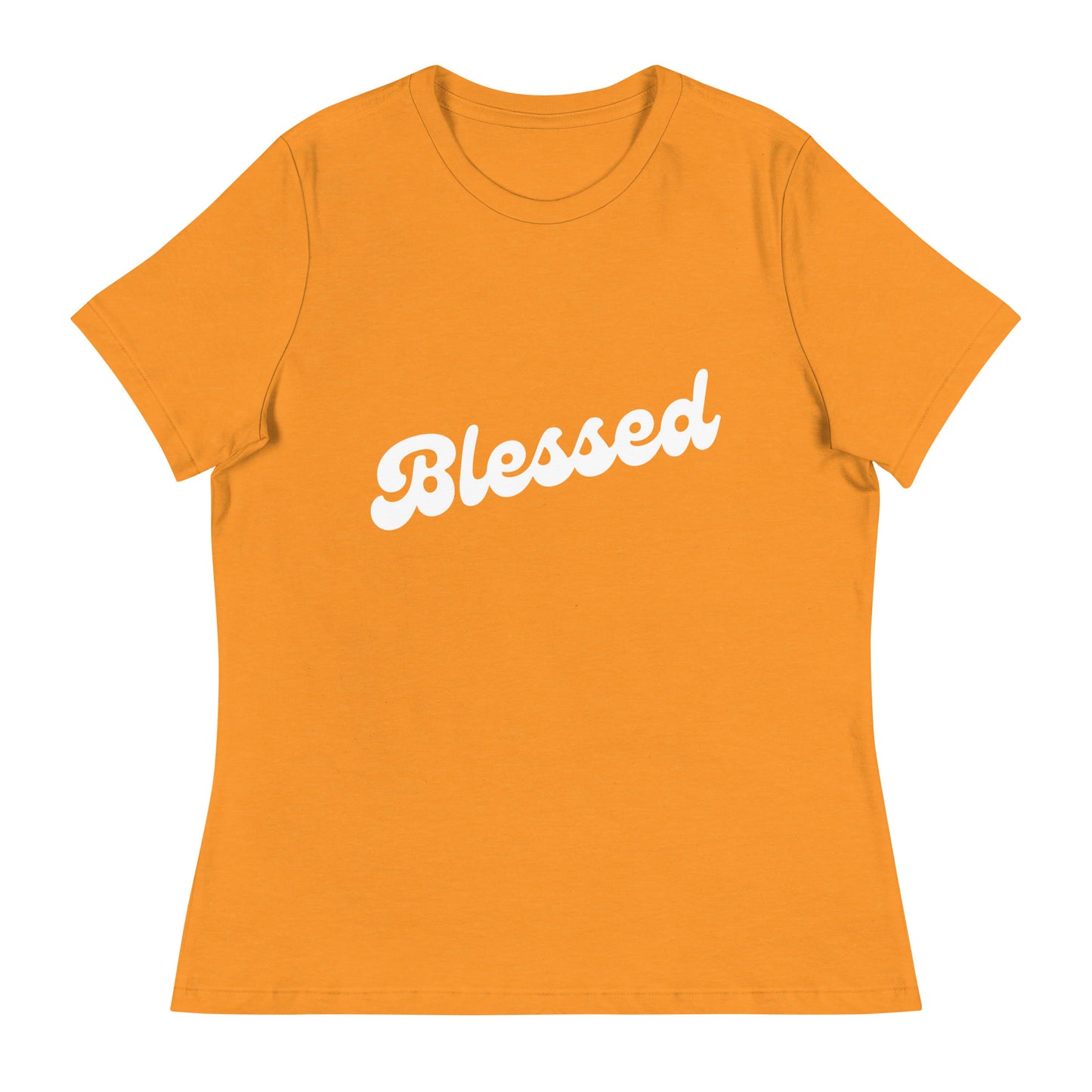 Blessed (White design)  - Women's Relaxed T-Shirt