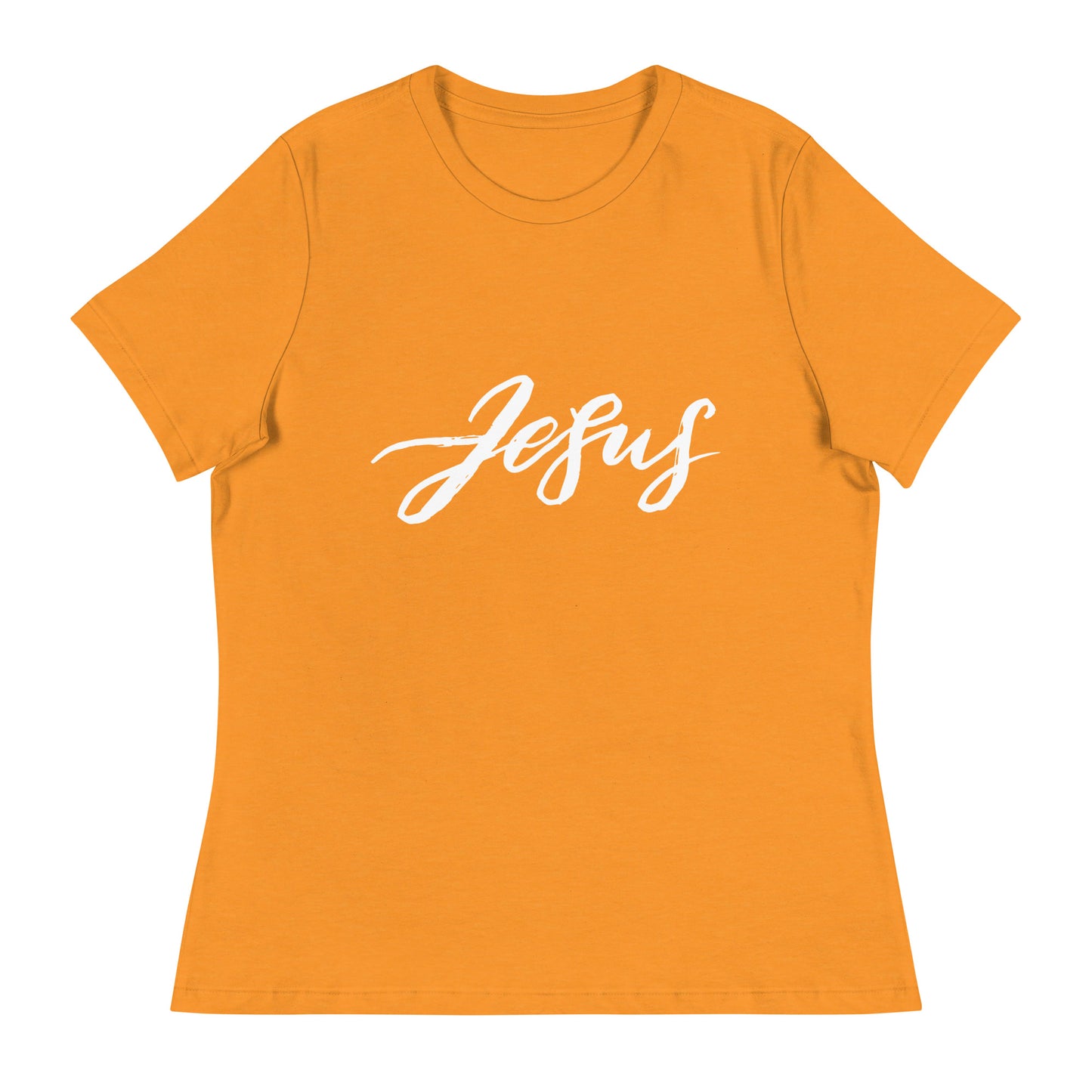 Jesus (White design) - Women's Relaxed T-Shirt