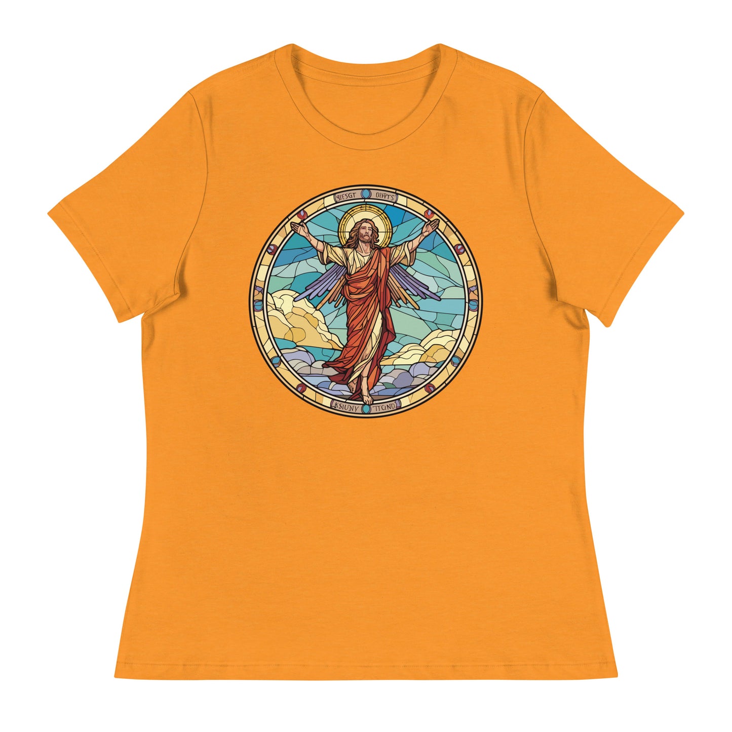 Jesus in the Sky - Women's Relaxed T-Shirt