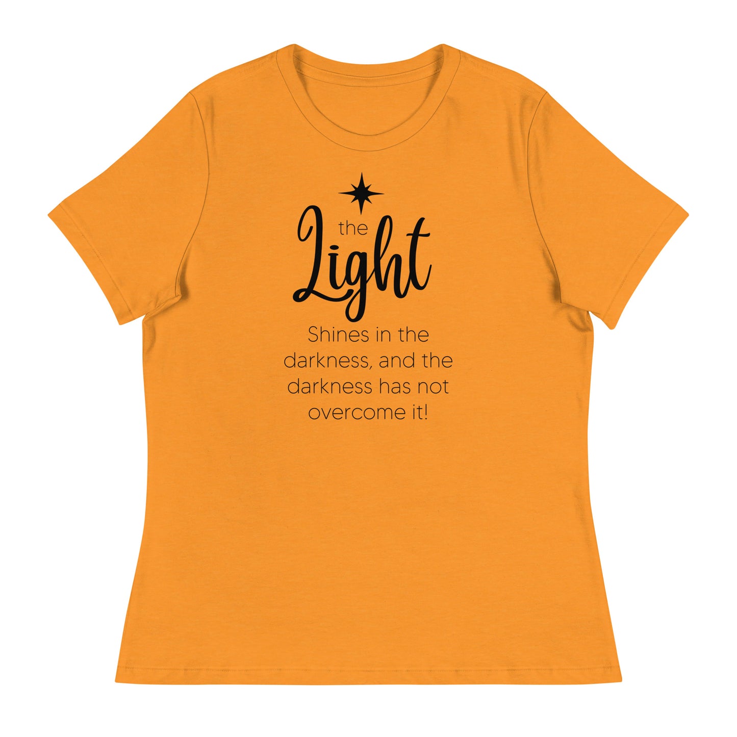 The Light - Women's Relaxed Christmas T-Shirt