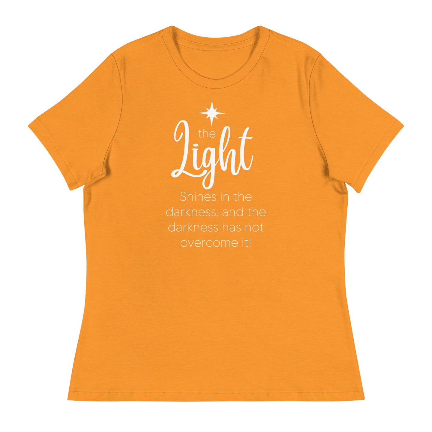 The Light - Women's Relaxed  Christmas T-Shirt