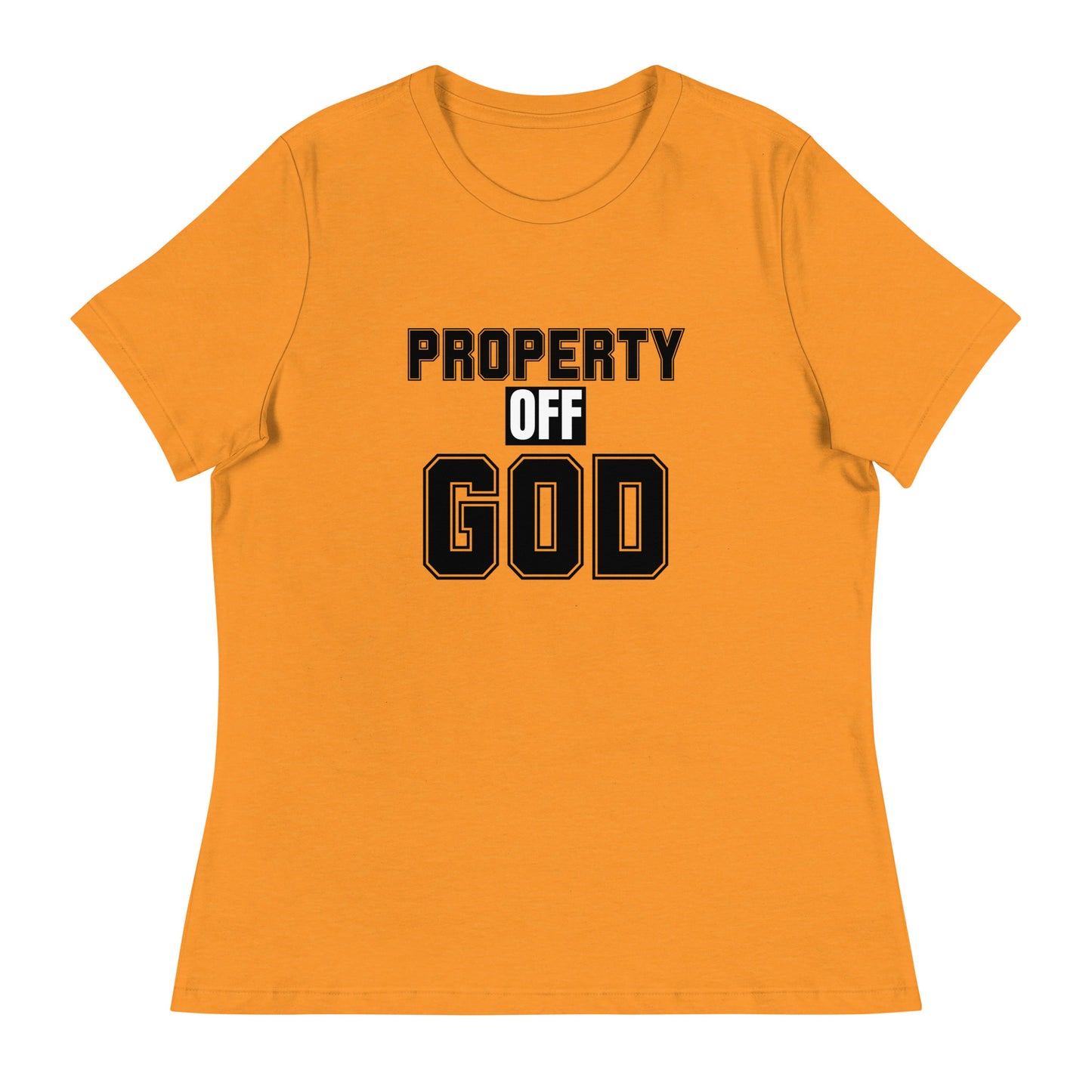 Property off god - Women's Relaxed T-Shirt