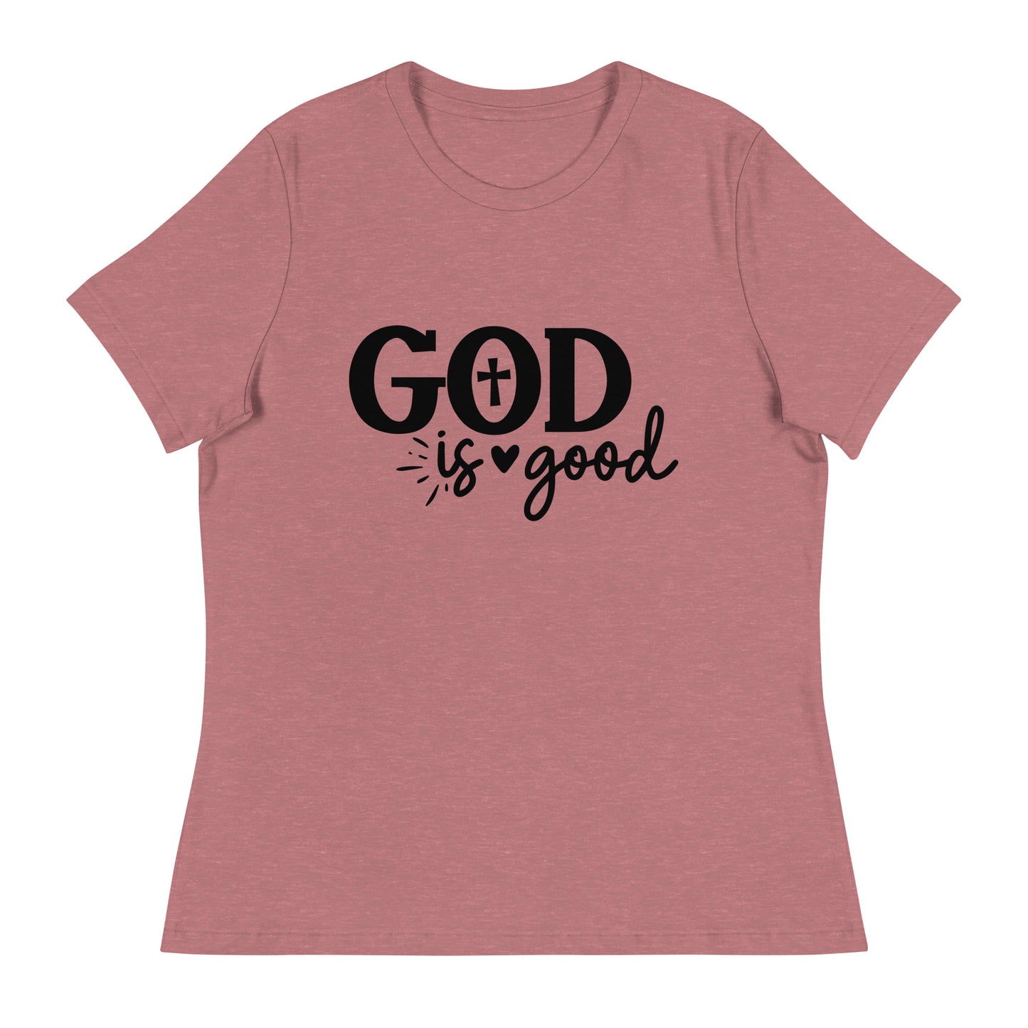 God (Black design) - Women's Relaxed T-Shirt