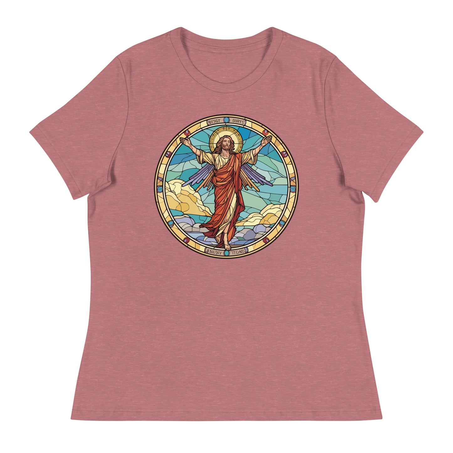 Jesus in the Sky - Women's Relaxed T-Shirt