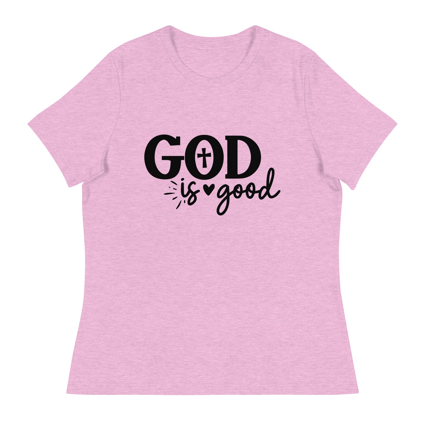 God (Black design) - Women's Relaxed T-Shirt