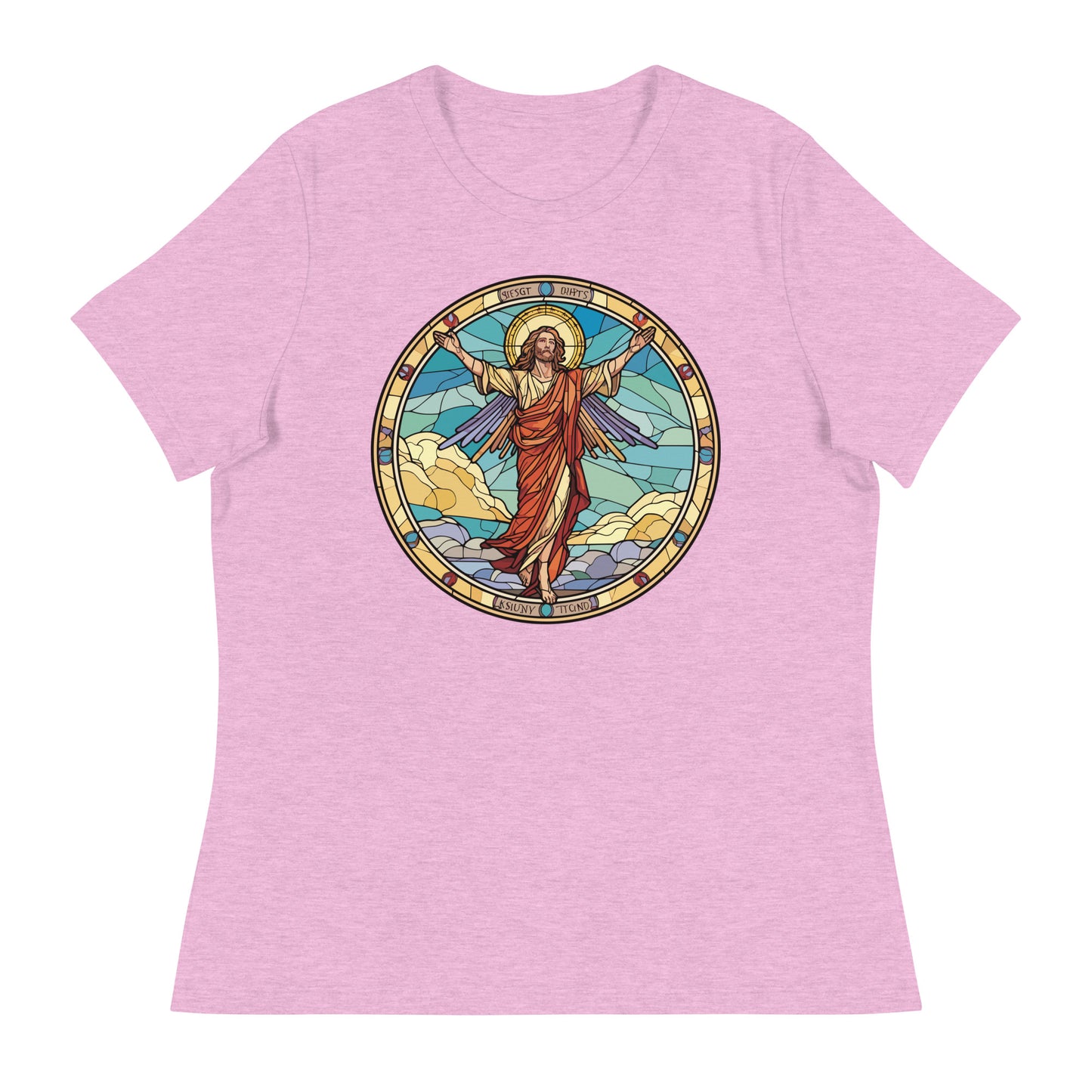 Jesus in the Sky - Women's Relaxed T-Shirt