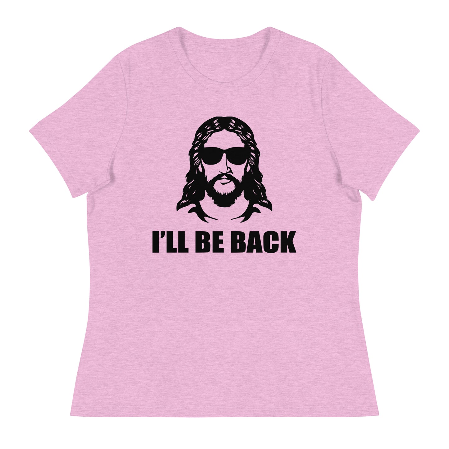 I'll Be Back (Black design) - Women's Relaxed T-Shirt