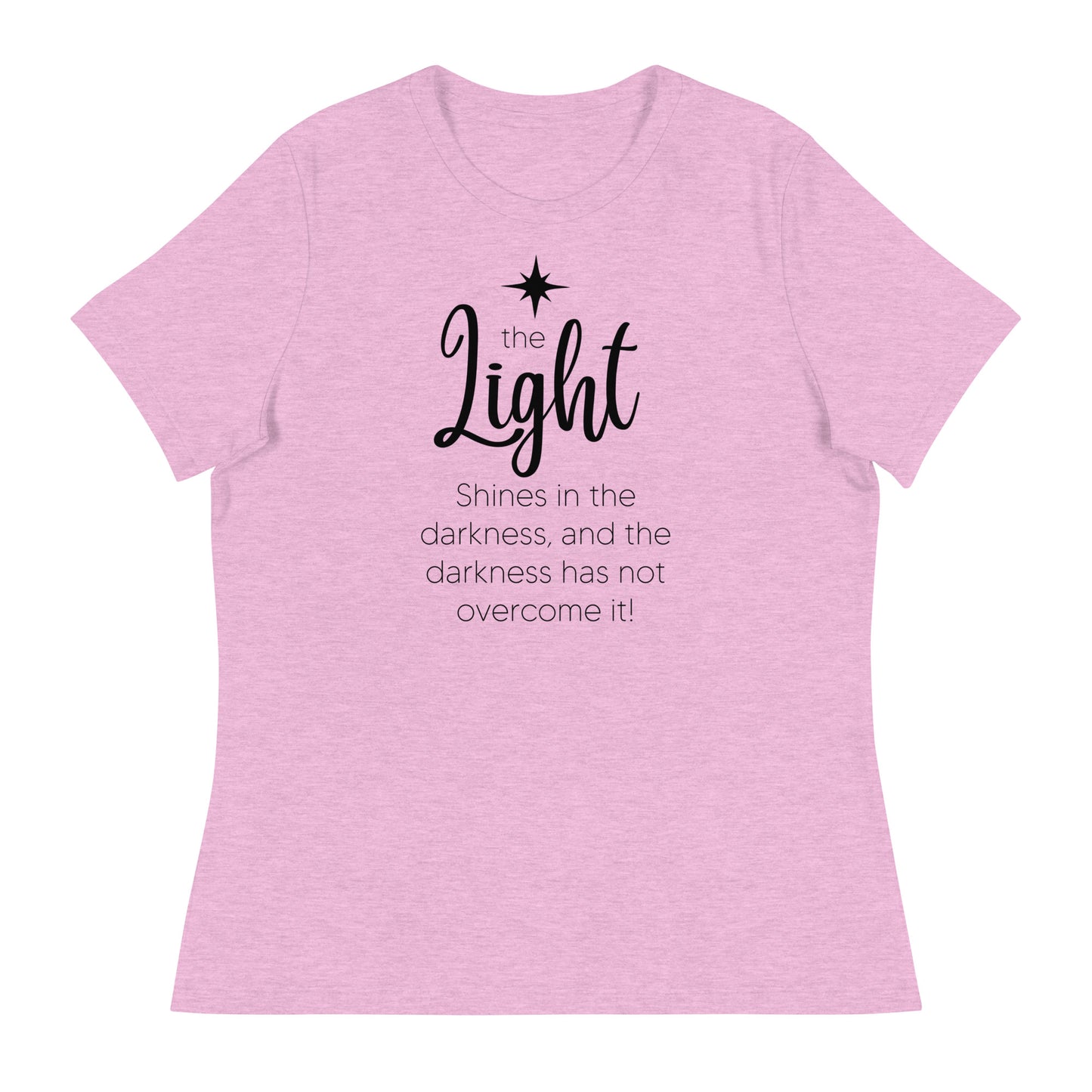 The Light - Women's Relaxed Christmas T-Shirt