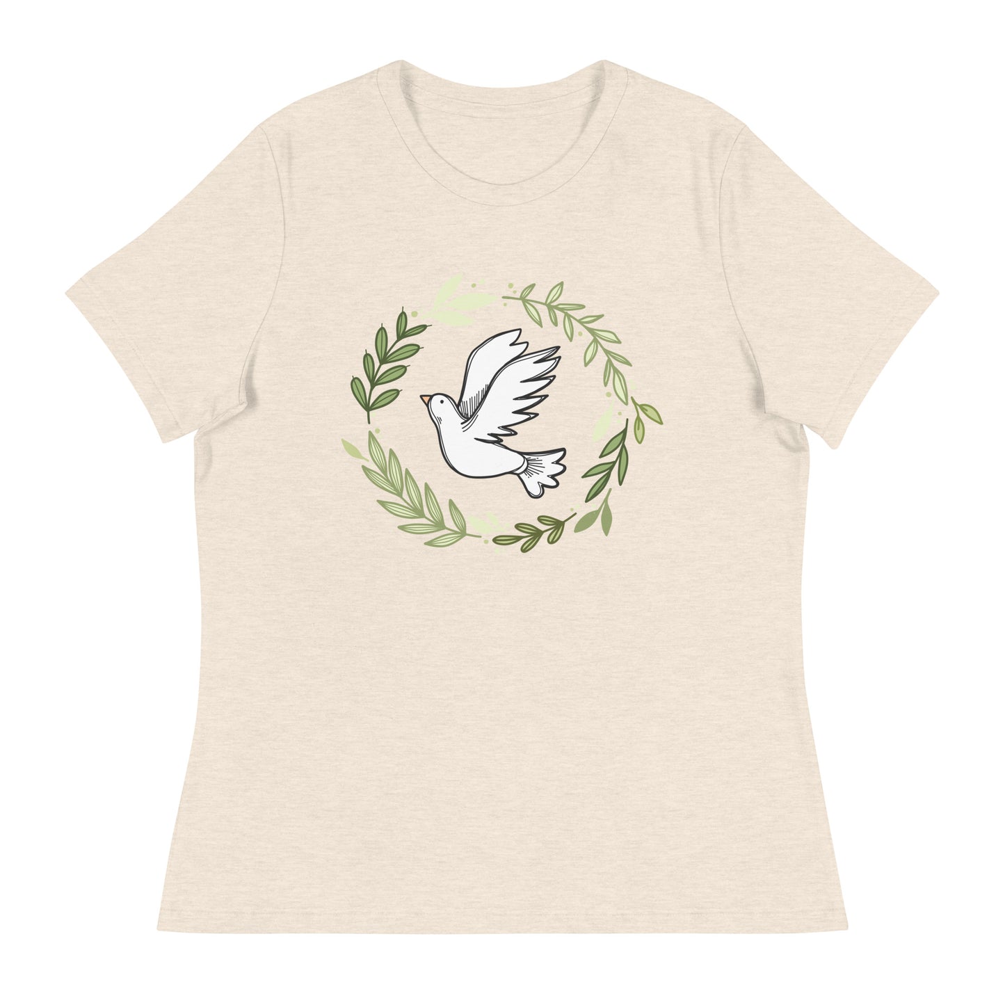 Religious Dove - Women's Relaxed T-Shirt