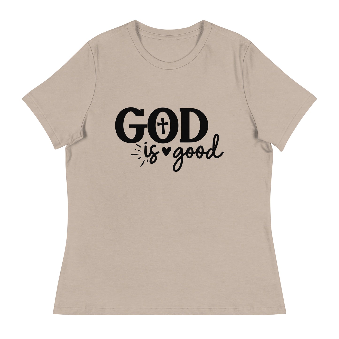 God (Black design) - Women's Relaxed T-Shirt