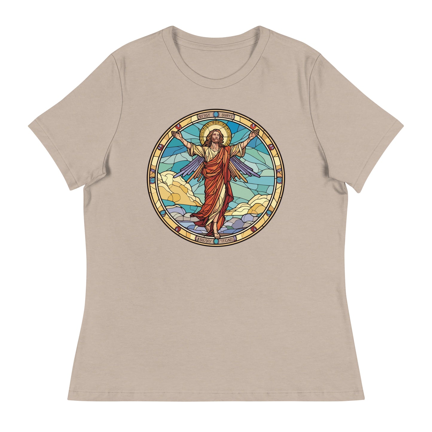 Jesus in the Sky - Women's Relaxed T-Shirt