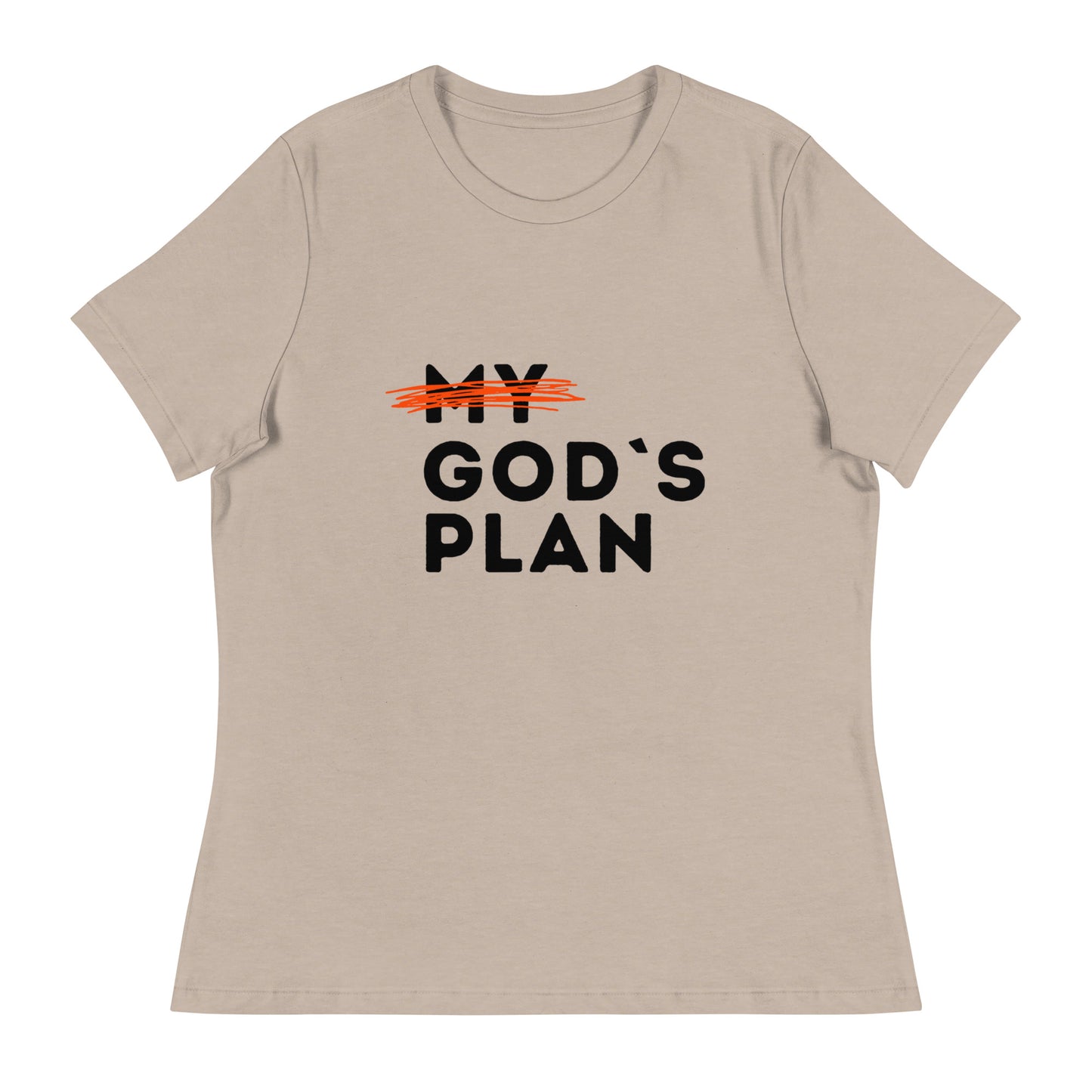 My God's Plan - Women's Relaxed T-Shirt