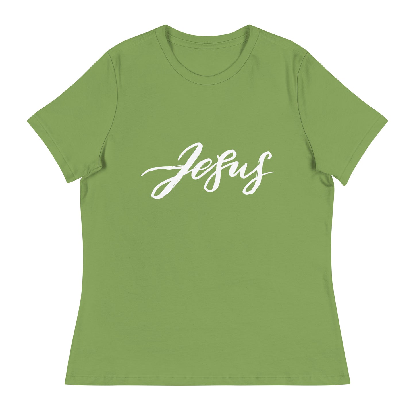 Jesus (White design) - Women's Relaxed T-Shirt