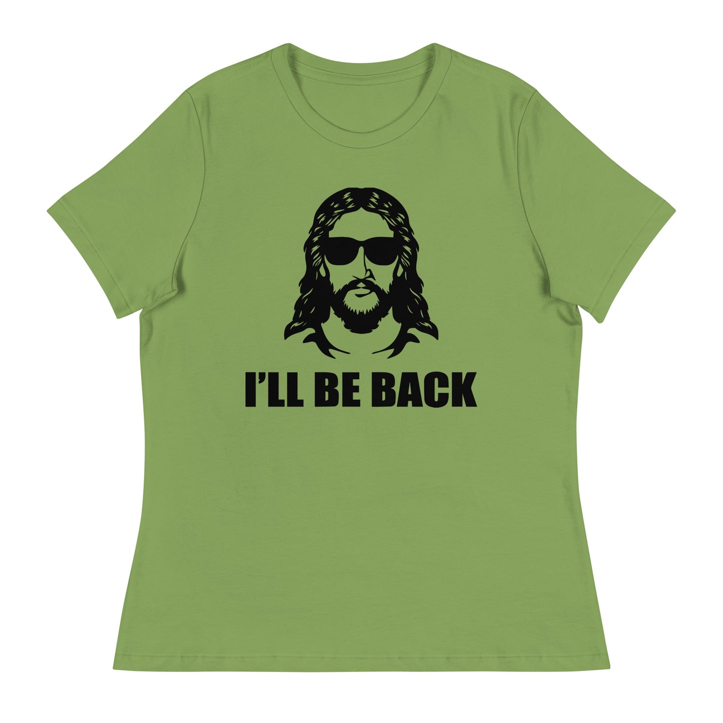 I'll Be Back (Black design) - Women's Relaxed T-Shirt